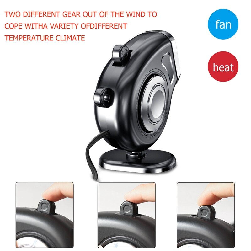 per 12V riscaldatore per auto interno inverno riscaldamento rapido ventilatore parabrezza sbrinatore parabrezza sbrinatore 2 in 1 riscaldamento automatico ventola di raffreddamento