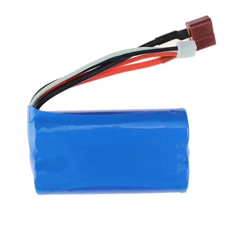 7.4V 3000mAh 18650 rechargeable battery suitable for remote-controlled aircraft, off-road vehicles, RC automotive accessories