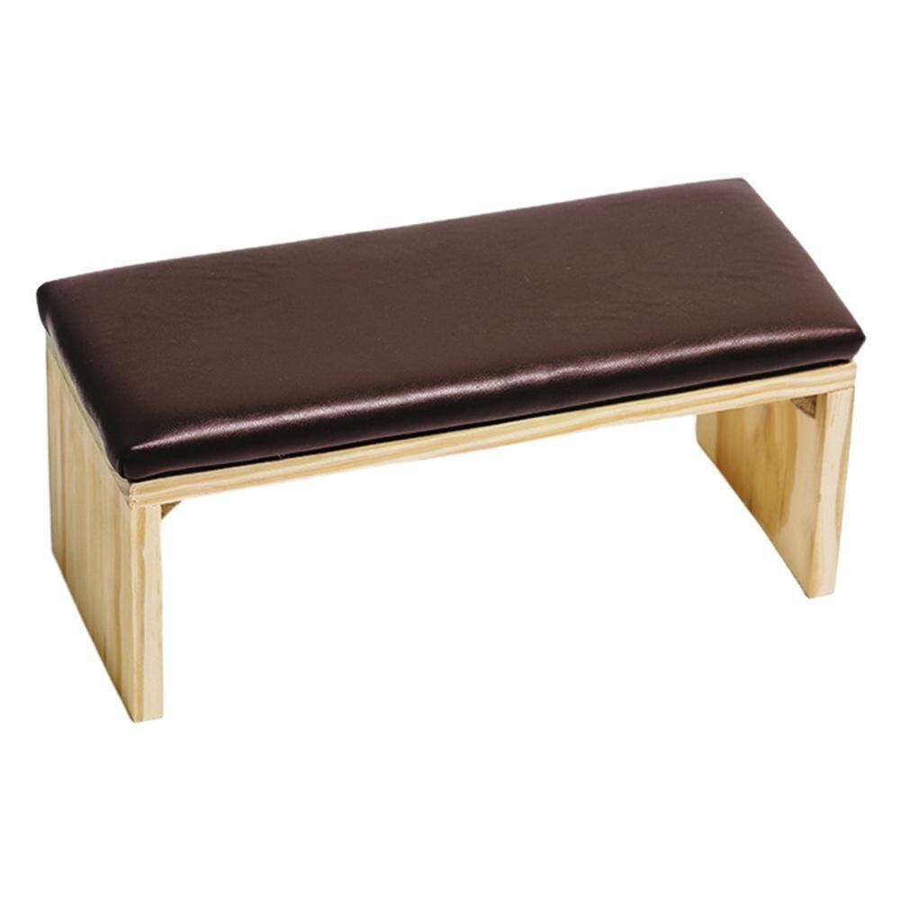 Soporte de almohada para uñas, accesorio útil para manicura, soporte para muñeca, delicado: Coffee