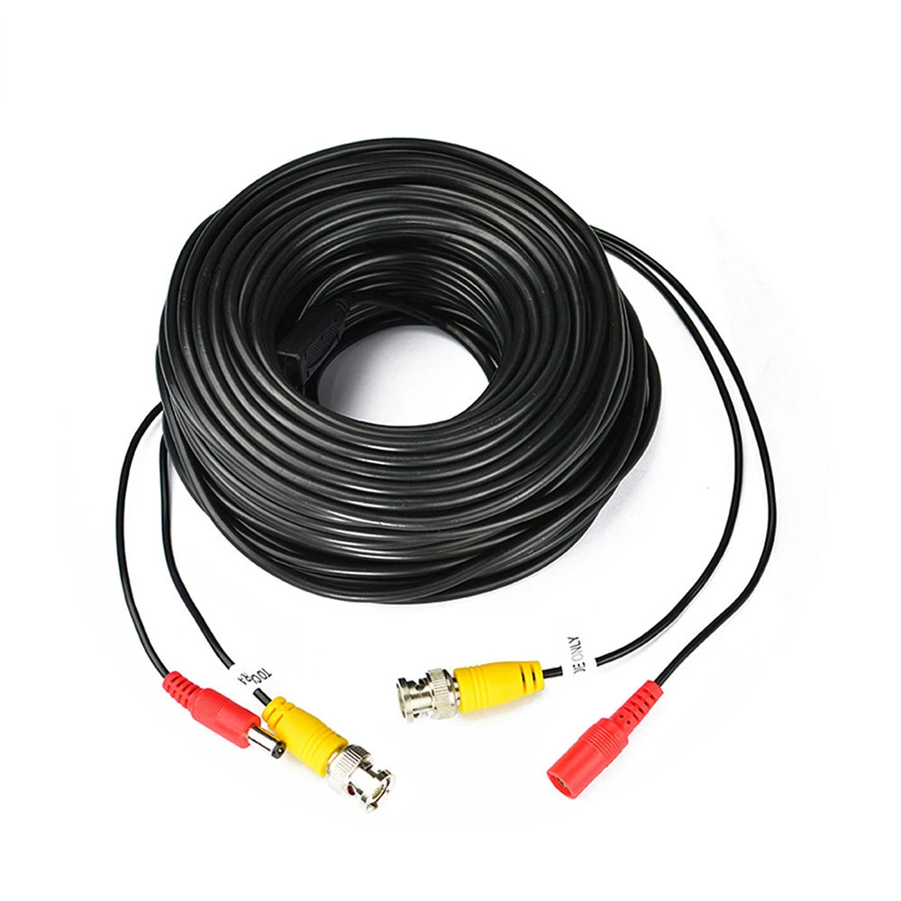 AHD Camera Cables 5M/10M/15M/20M/30M BNC Cable Output for DC Plug Cable for Analog AHD CCTV DVR