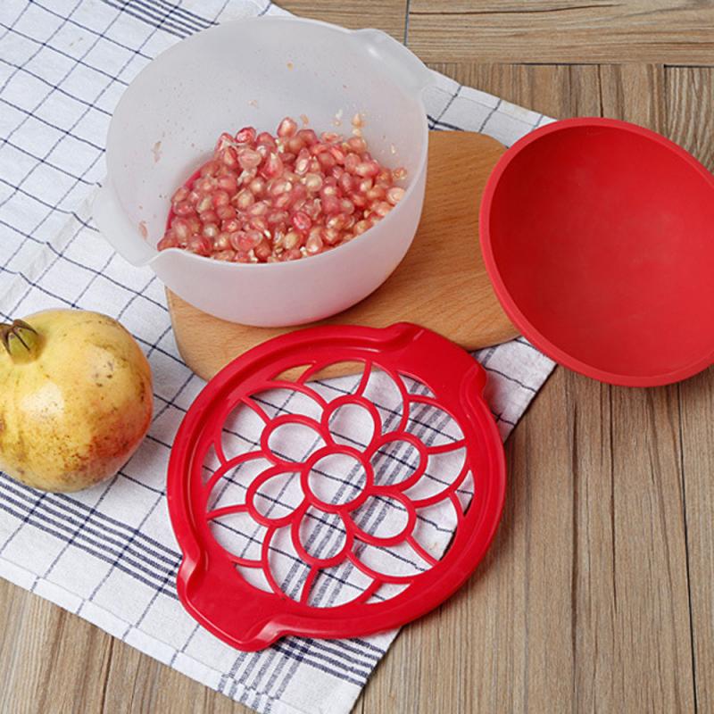 Silikon granateple skreller maskin hjemme kjøkken frukt verktøy gadgets granateple skreller bolle praktisk kjøkkenverktøy: Default Title