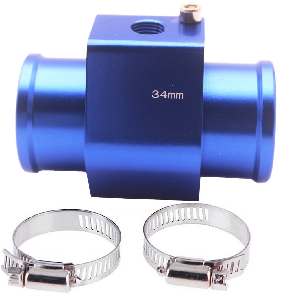 Wasser Temperatur Anzeige Kühler Schlauch Sensor Adapter Anschluss Rohr 34mm