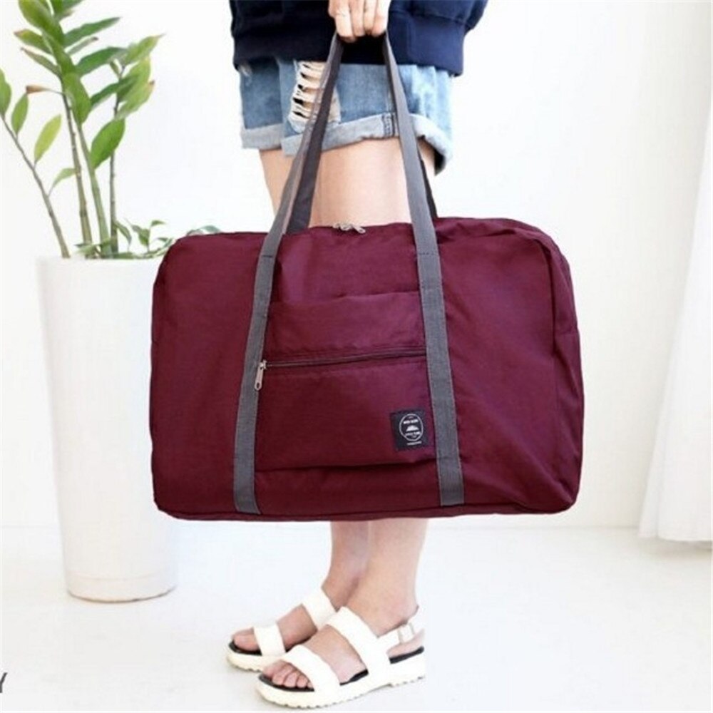 Trolley travel portable folding storage bag