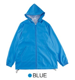 Unisex Isolation-Suit Reusable Anti Droplet Dust Isolation Clothing Jacket Anti Virus Protective Suit with Mask TPU Face Shield: blue / L