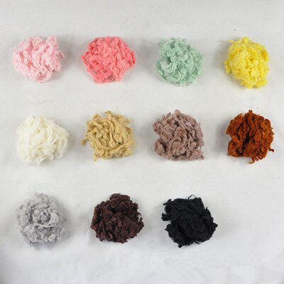 Coils van wolvilt Gekaard Schapenwol, Roving, Fiber, Naaldvilten, Spinning 50 g/bags DIY Baize poke poke fun