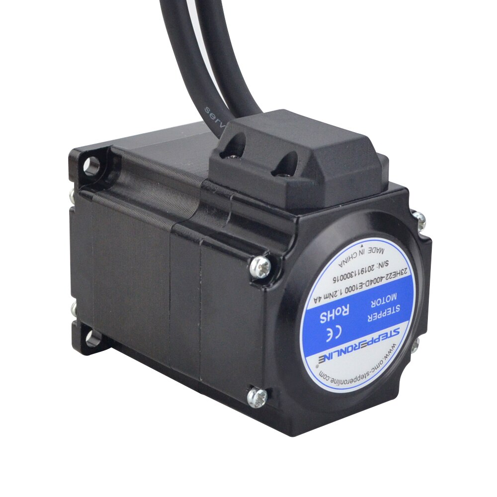 Nema 23 Closed Loop Stepper Motor 1.2Nm Encoder 1000CPR 4A 2 Phase 4-lead CNC Stepping Motor 8mm Shaft for CNC Machine