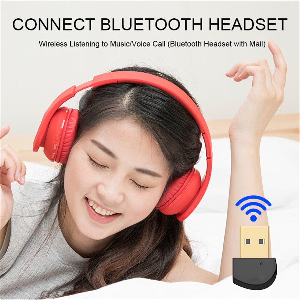 Mini CSR8670 Bluetooth 4.2 USB Dongle Drive Free APTX Wireless Audio Adapter Transmitter A2DP For Headphones Laptop
