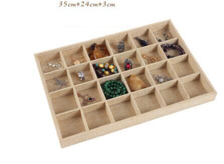 Jewelry Box Plate Jewelry Display Earring Holder Ring Watch Necklace Display Tray Stand Organizer Box Case Display Storage: 8