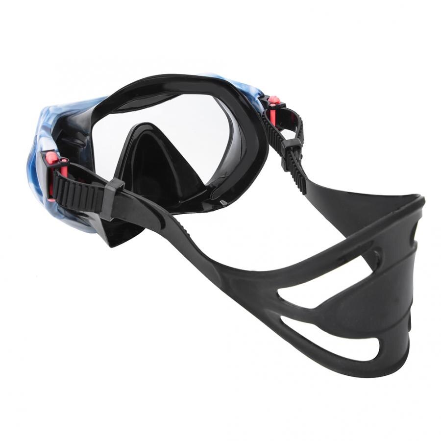 Scuba Diving Mask Unisex Electroplating Anti-fog Snorkeling Scuba Diving Mask Tempered Glasses Lens Swimming Diving Equipment