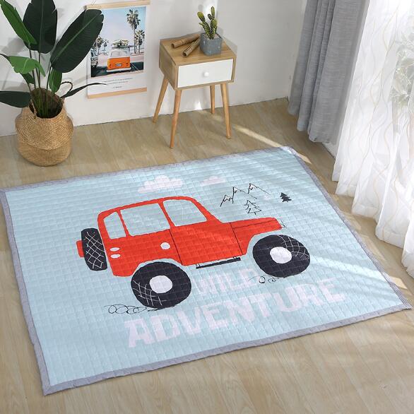 Baby Speelmat Tapijt Ontwikkelen Activiteit Mat Cartoon Dikke Tapijten multifunctionele Baby Kruipen pad accessoires BXX033: BXX033A