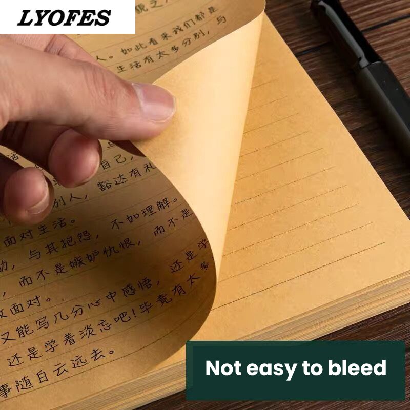 Craft Paper Painting Packaging Paper 50 Sheets A4/B5/A5 Vintage Kraft Paper Writing Letter Stationery Romantic Note