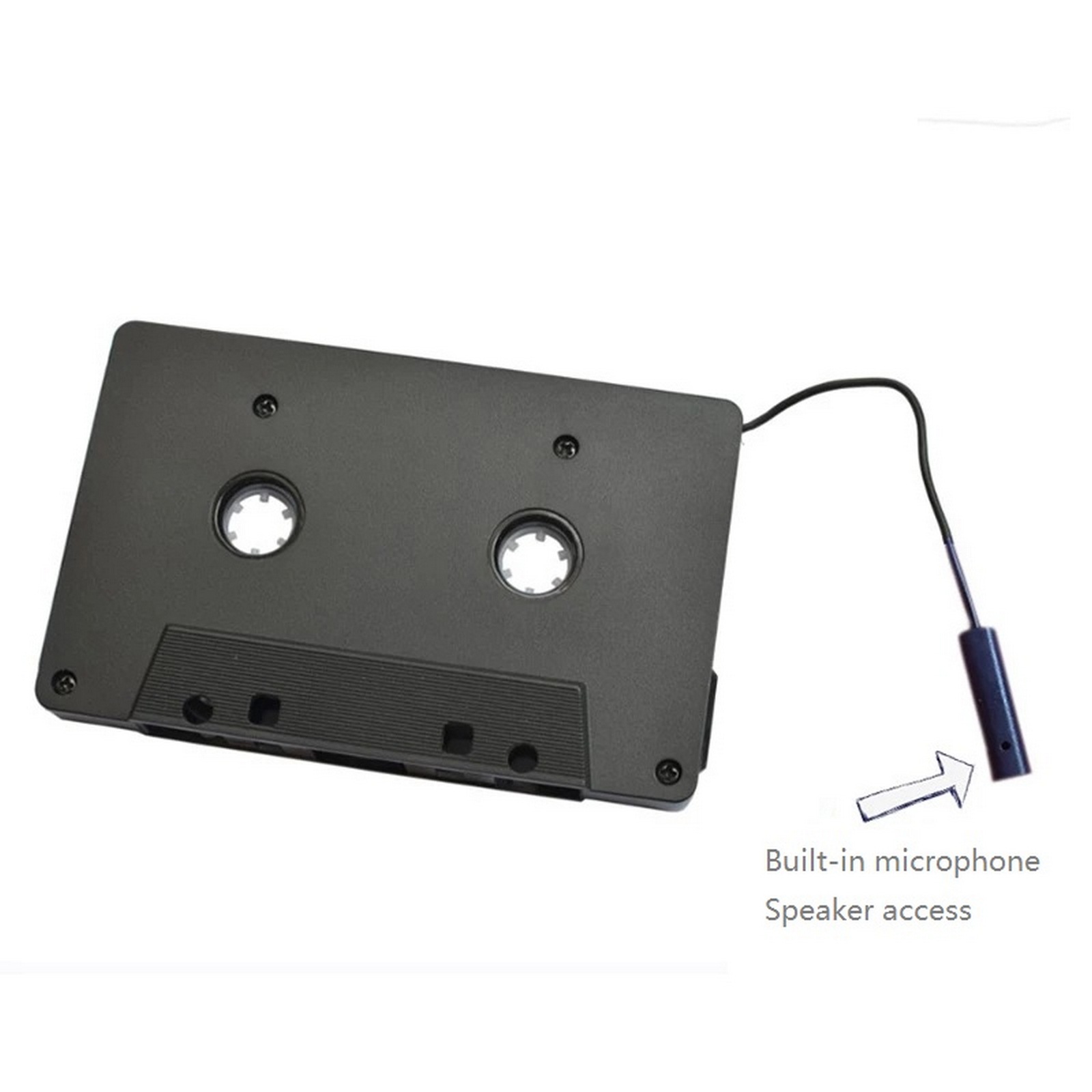 Coche cinta convertidor Bluetooth receptor Mp3/sbc/estéreo de Audio estéreo Aux cinta de música de coche reproductor de Cassette teléfono grabador
