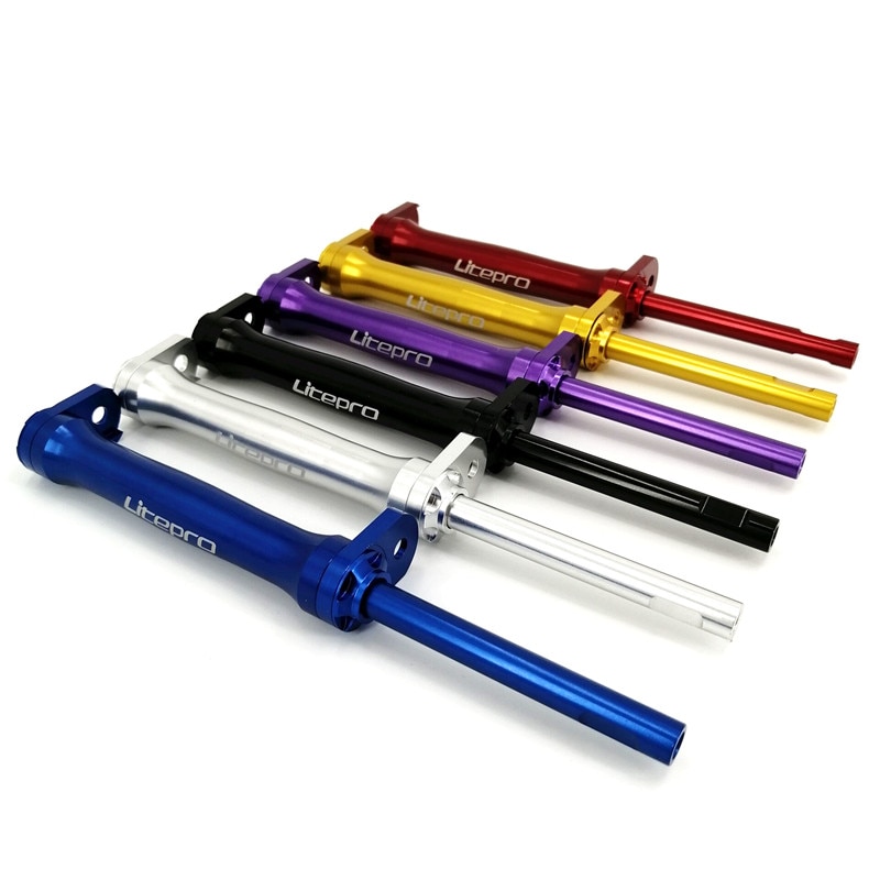 Litepro Easy Wheel Brompton Rear Rack Easywheel Extension Bar Telescopic Rod Folding Bike Accessories