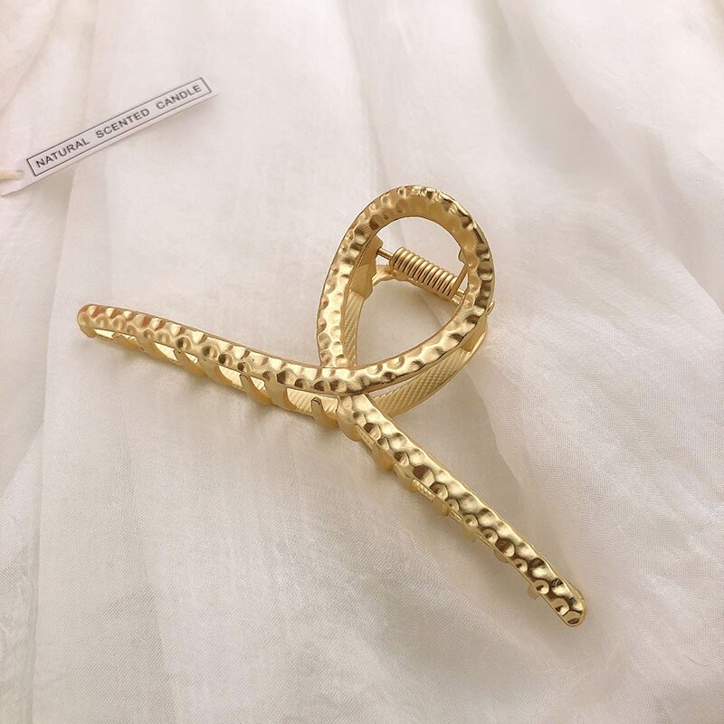 2021 mulheres meninas coreano estilo mental garras de cabelo moda geométrica acessórios para o cabelo tamanho grande simpe grampos de cabelo headwear para as mulheres: 4
