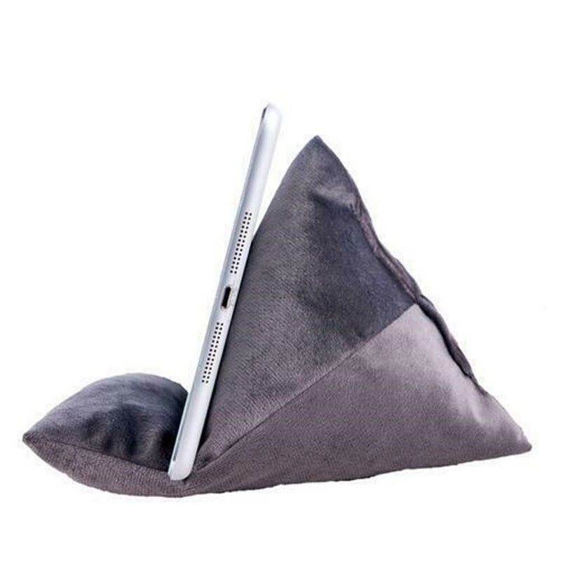 Blød stativ tablet trekant pudeholder til ipad tablet telefonbeslag os: B