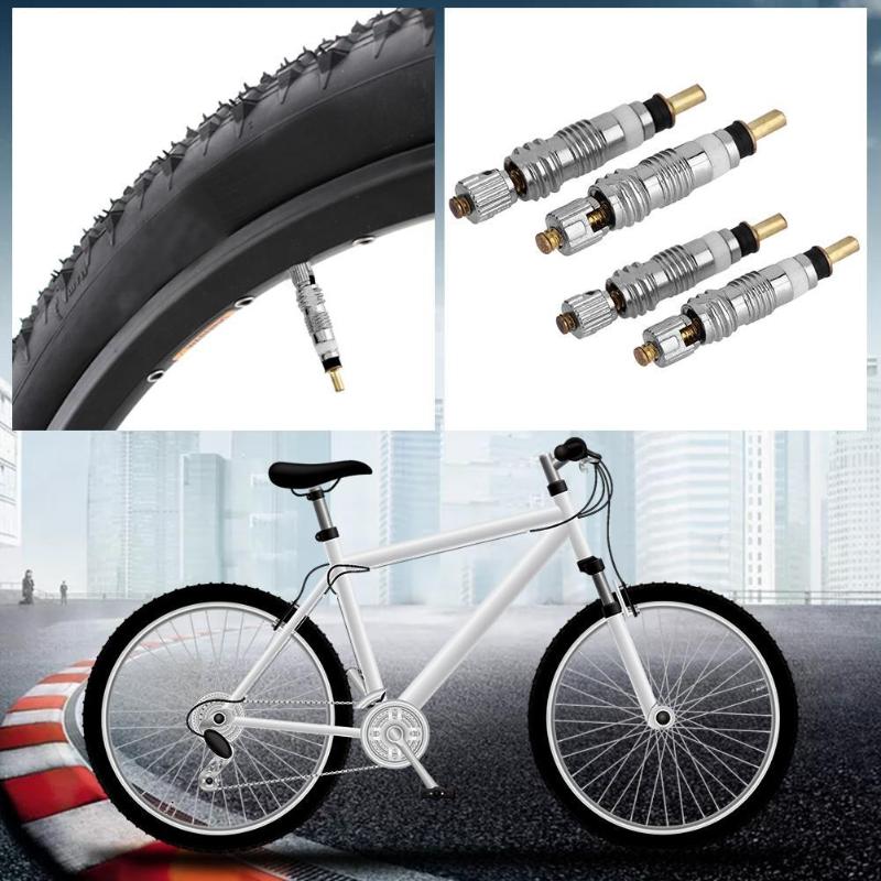 4 Stuks 2 Stuks Franse Presta Fietsband Bike Tire Ventielen Ventiel Removal Tool Fiets Moersleutel Accessoires Fiets reparatie Tool