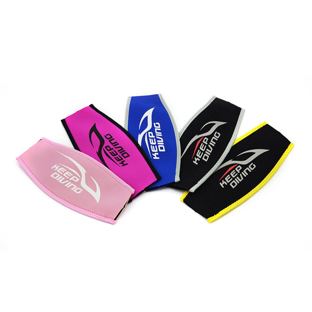 Neoprene Scuba Diving Mask Head Strap Cover Mask Padded Protect Long Hair Band Strap-Wrapper For Added Comfort Equipment