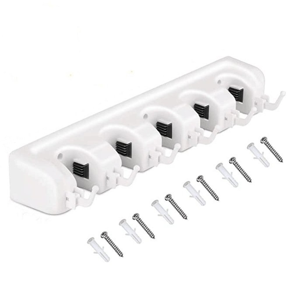 Space Aluminum Clothes Rack 5 Position White Rack Washing Table Convenient Bathroom And Toilet Storage Rack