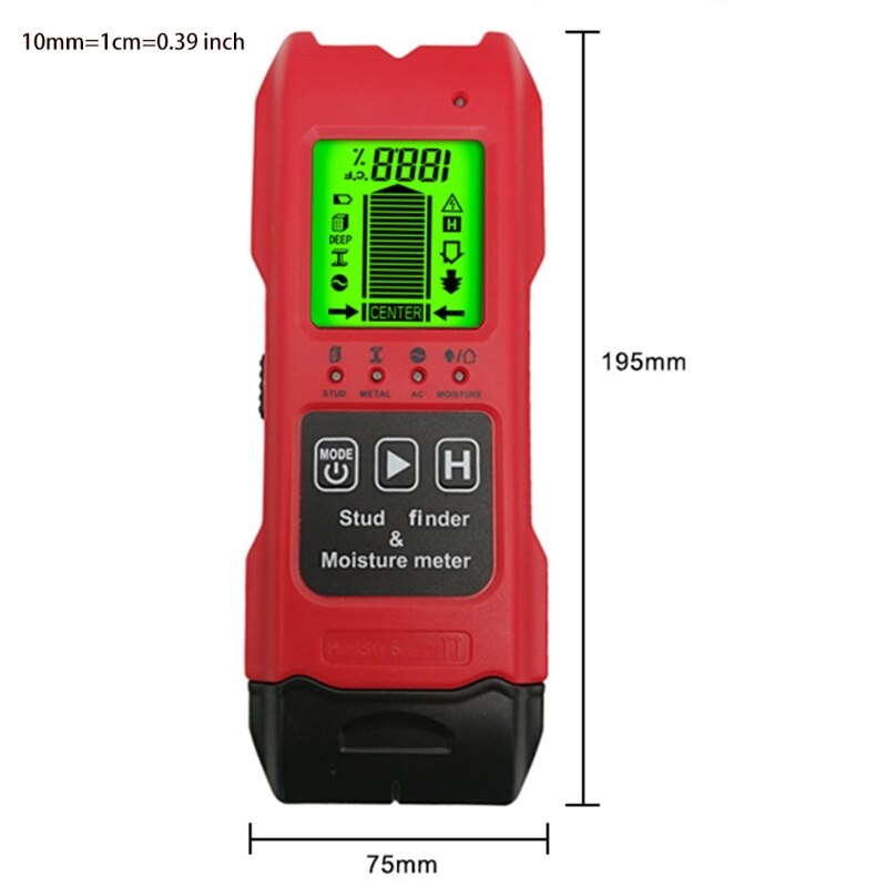 Stud Finder Wall Stud Detector 7 in 1 Electronic Wood Sensor Beam Finder Multifunctional Wall Scanner with Digital LCD