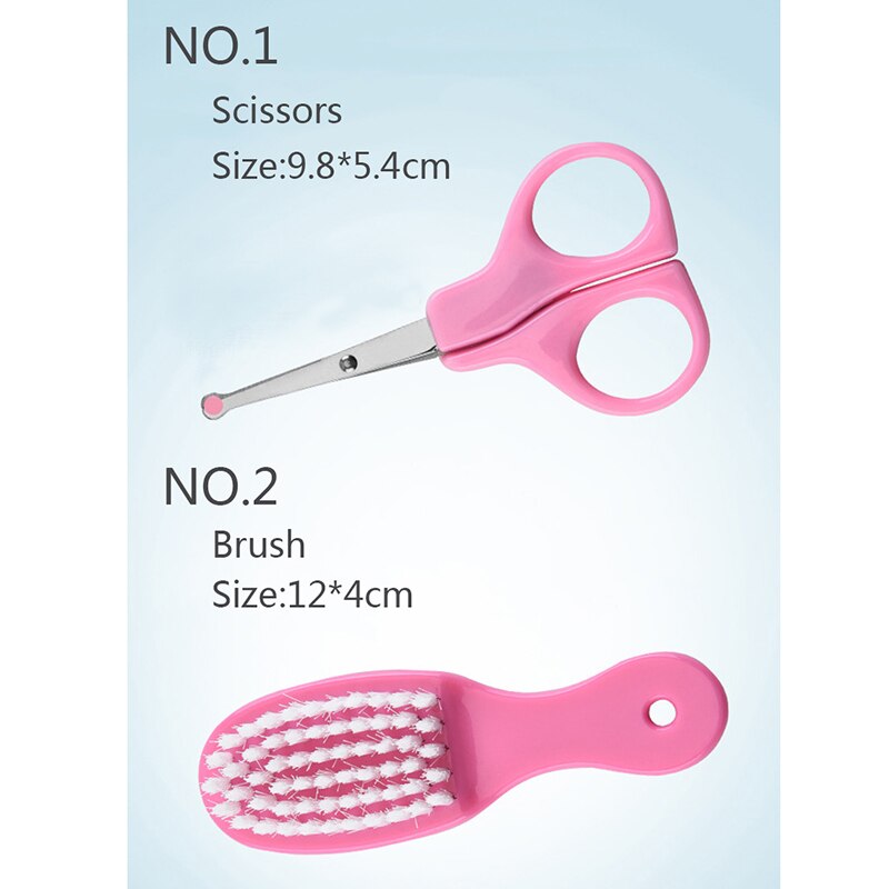 13Pc Baby Nail Kit Scissors Health Care Nursing Kid Safety Cut Baby Nail Clippers Scissors Nail Trimmer Cutter Newborn Baby Care