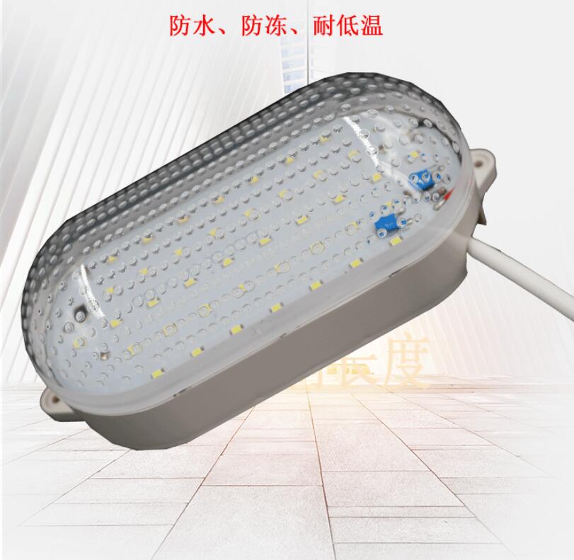 From -45℃to 50 ℃ Freezer Parts PC material LED lamp 220V 10W 6500K IP68 Explosion-proof and low-temperature resistant