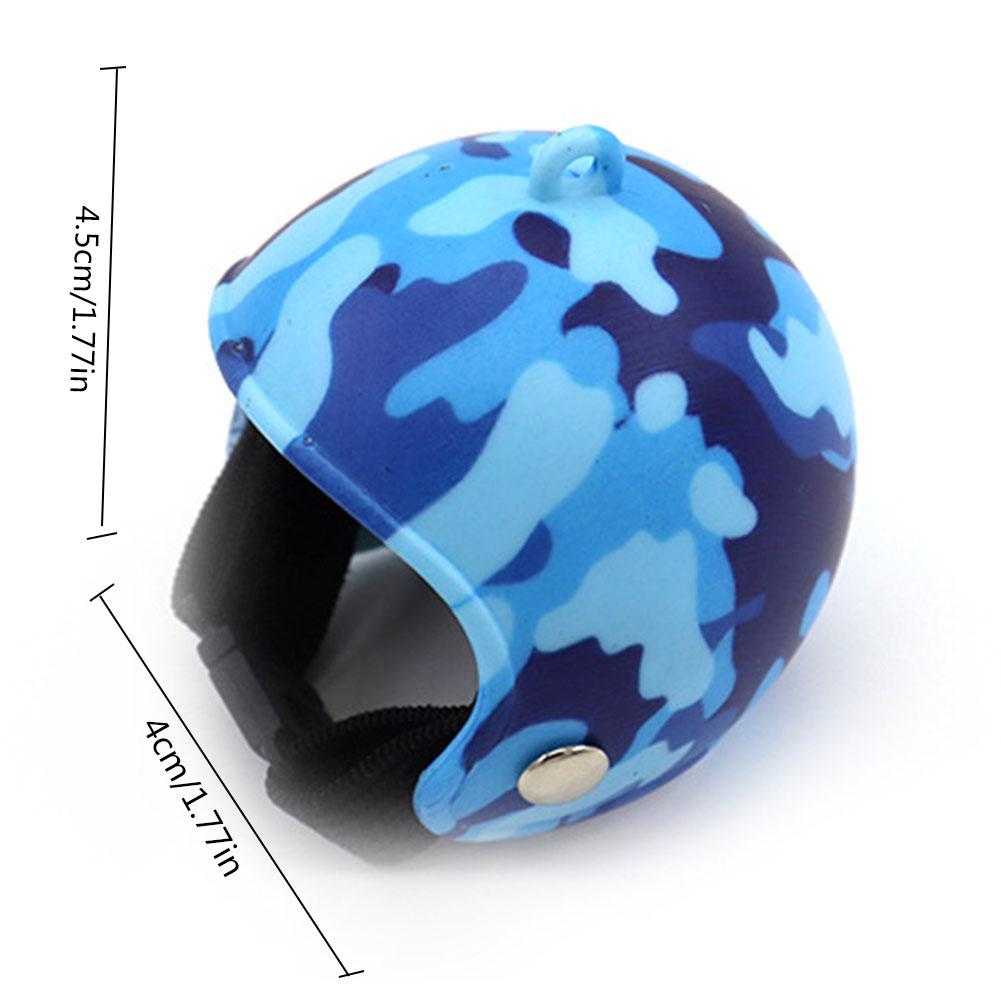 nueva innovación de pollo casco divertido pequeño patrón casco para mascotas sombrero de pájaro gorros y sombreros
