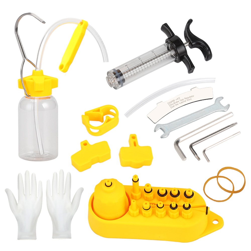 Universal Bicycle Hydraulic Disc Brake Oil Bleed Kit For Shimano Magura Tektro Sram Mula Hayes Bike Brake Repair Tools