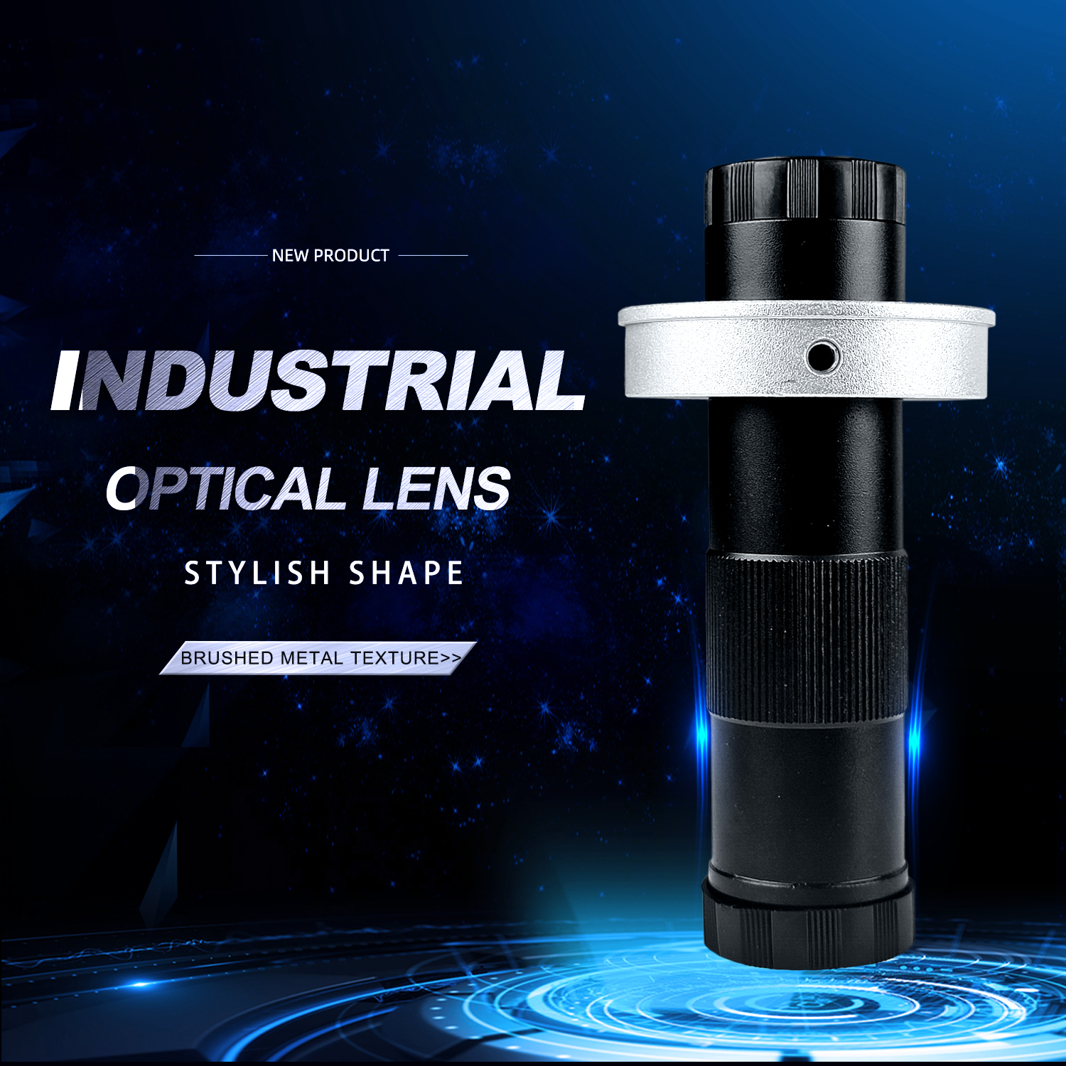 YIZHAN Magnification Adjustable 150X Zoom C Mount Lens With 0.5X Objective For HDMI USB Industrial Digital Microscope Camera