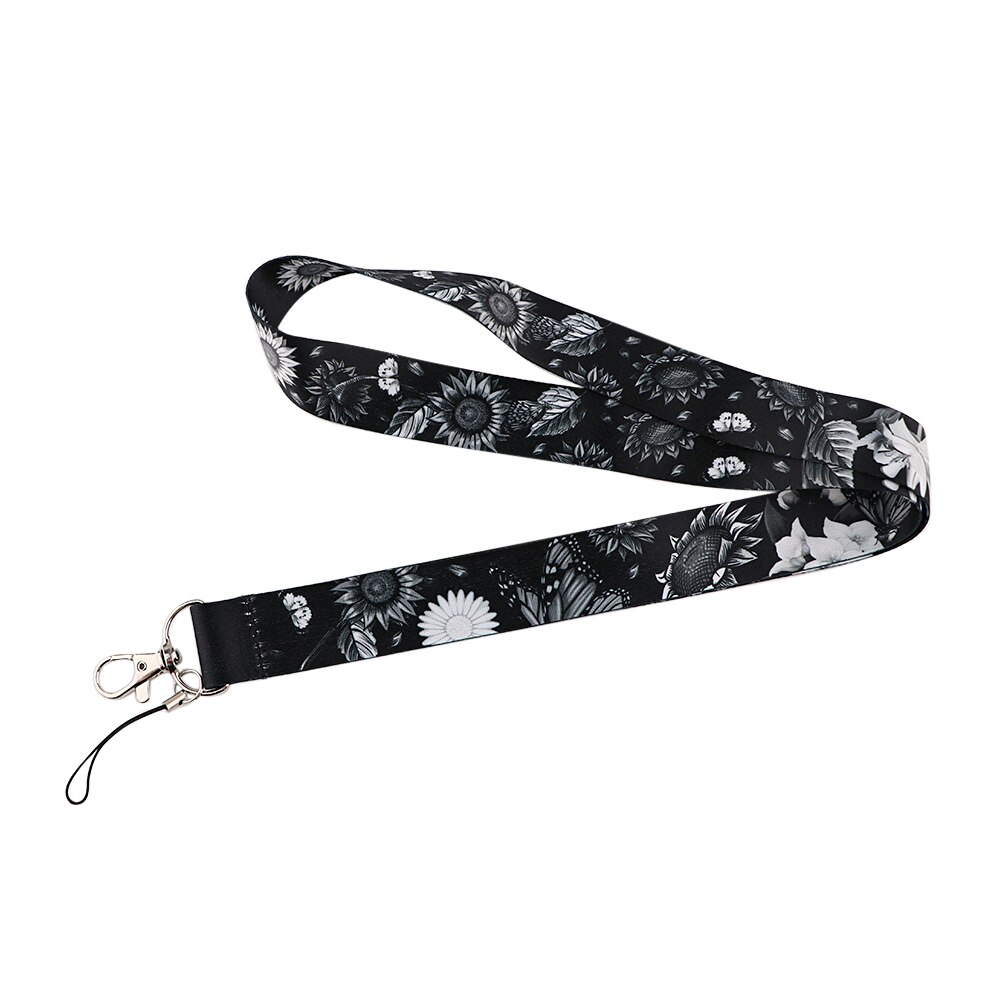 CB1362 Sunflower Cell Phone Lanyard For Phone Straps Keychain Camera Strap ID Card Gym USB Hanging Rope Accessories: 7