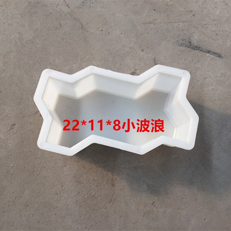 Square Garden Path Concrete Plastic Brick Mold Paving Pavement Walkway
