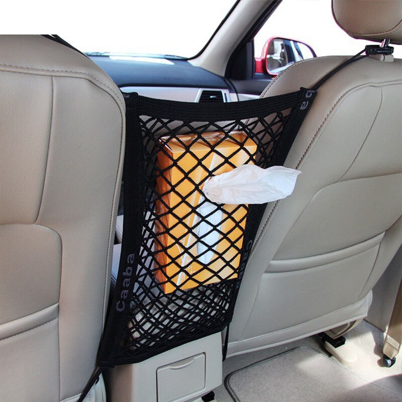 Universele Auto Organizer Netto Mesh Kofferbak goederen Opslag Zetel Terug Opbergen Opruimen mesh in trunk Bag Netwerk Interieur Accessoires