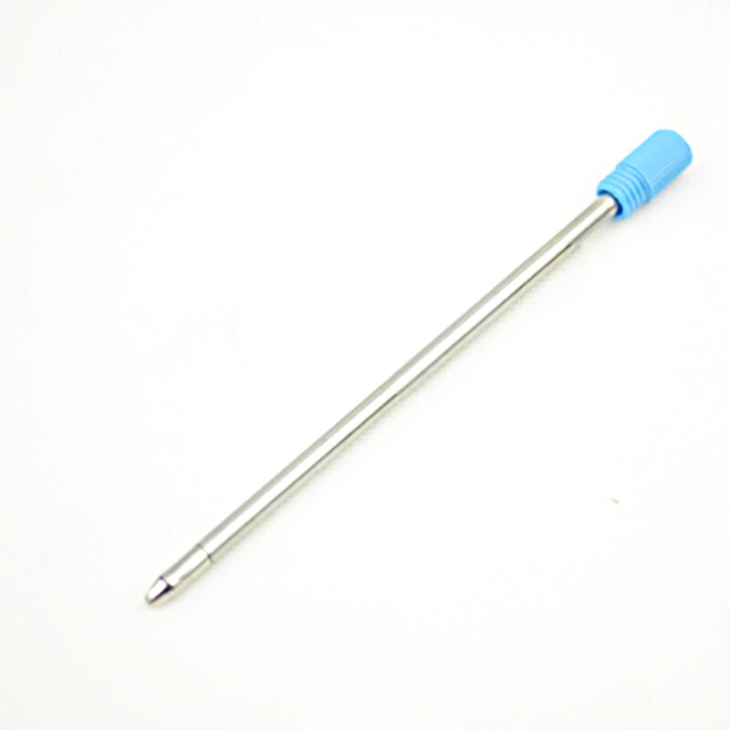 10Pcs/Lot Crystal pen water-based refill Ballpoint Pen Universal Refill Black Blue Two Kinds Of Ink Replaceable Refills 1.0mm