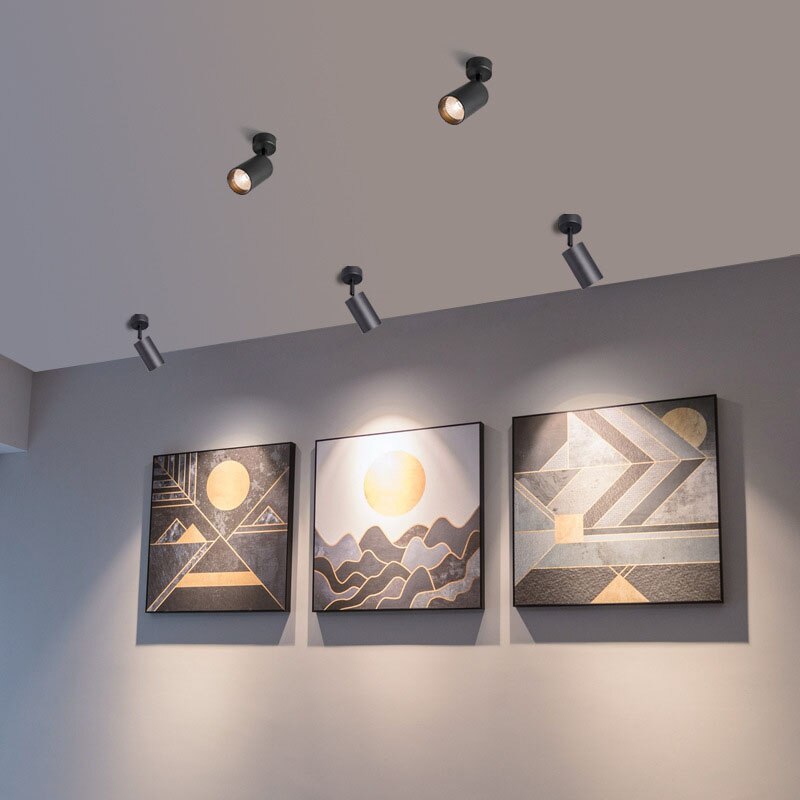 LED Downlights 220V Ceiling Spotlight Led Track Light Spot Lights Surface Mounted Lamp Kitchen Indoor Lighting