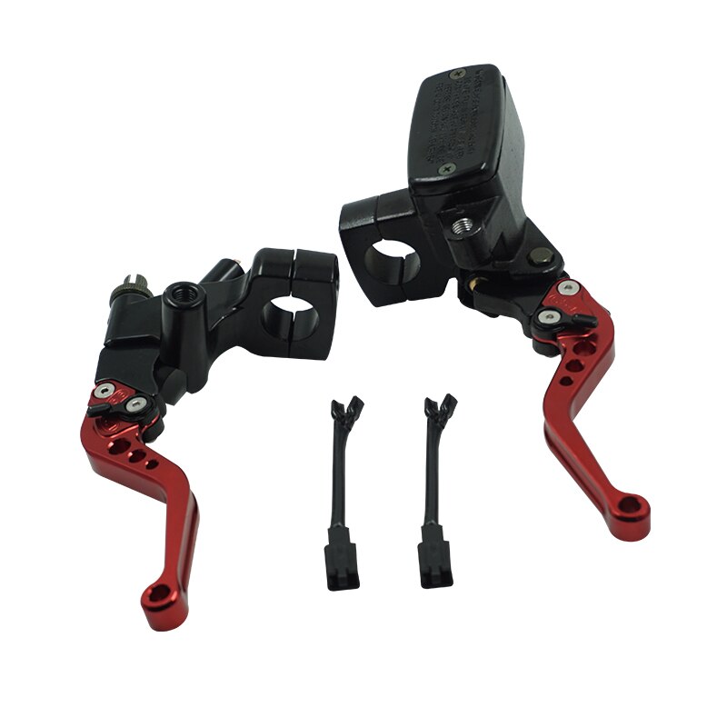 Levier de frein et embrayage hydraulique avec maître cylindre, 1 ", 25mm, universel, pour moto Yamaha, Suzuki, Honda