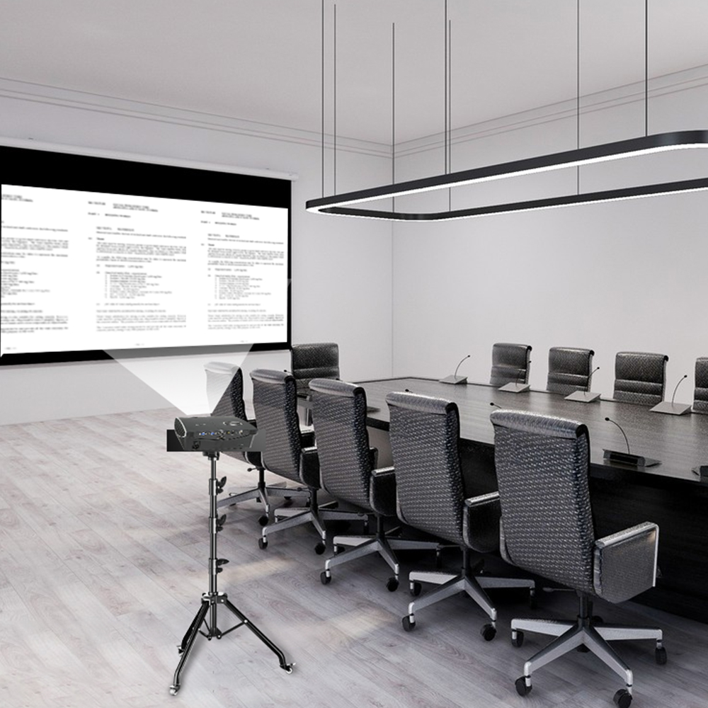 145 cm Projector Statief Laptop Statief Verstelbare Hoogte 23 tot 63 "Staand Bureau Outdoor Computer Bureau Stand voor Studio