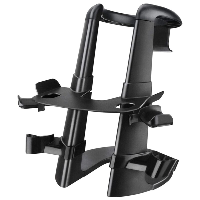 VR Stand,VR Headset Stand Virtual Reality Headset Controllers Holder For HTC Vive,Vive Pro,Oculus Quest VR Display Stand