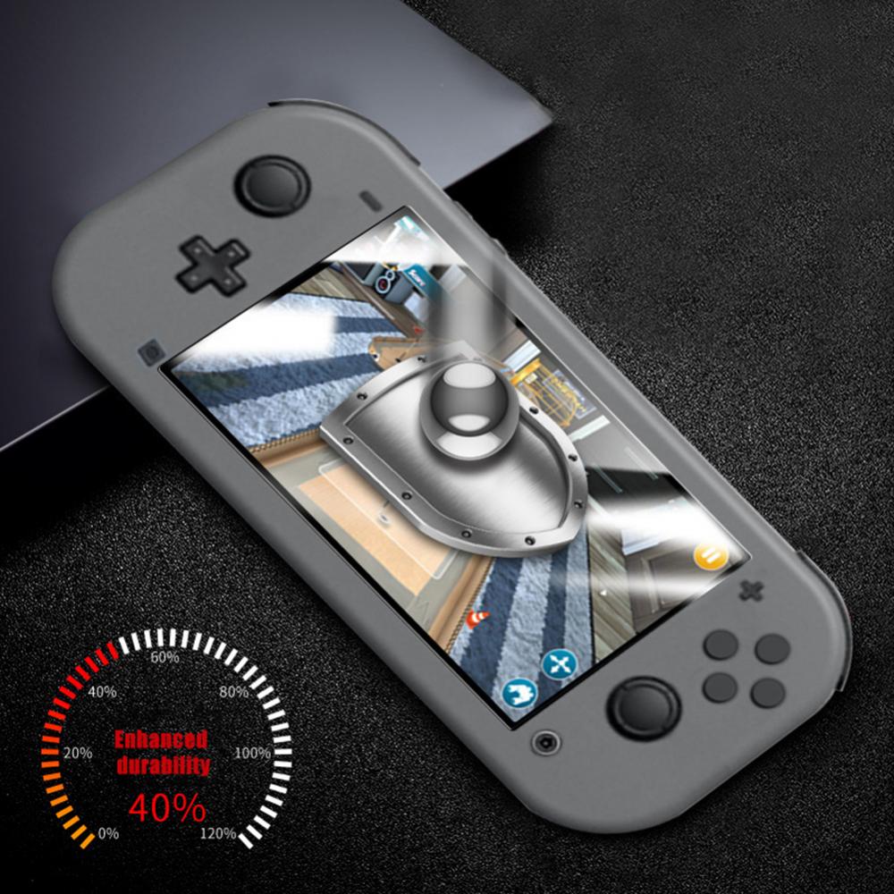 Pellicola protettiva per schermo in vetro temperato 10D 9H per Nintendo Switch Lite Mini