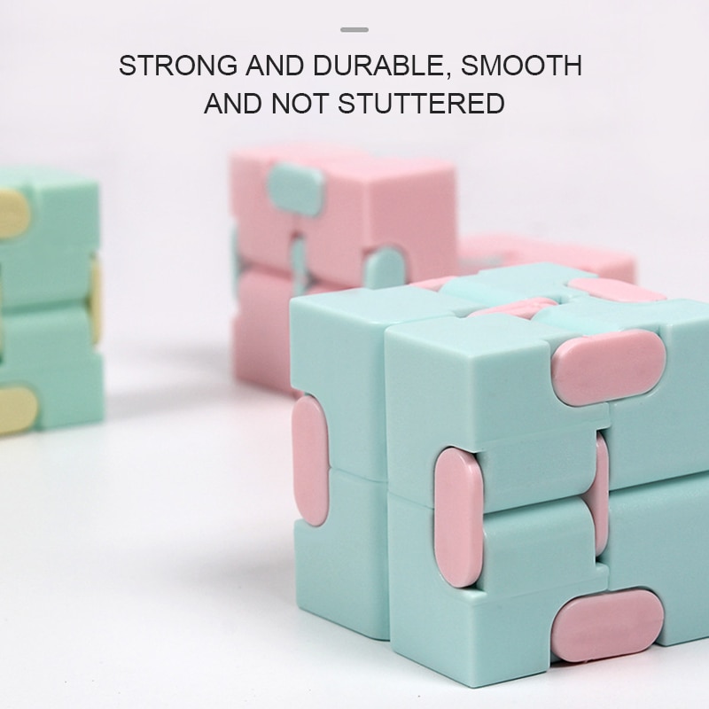 Ontspanningsspeelgoed kubus anti-stress autisme speelgoed leuk stressverlichter flip kubussen puzzel ontspannend kleurrijk speelgoed volwassenen kantoor kinderen