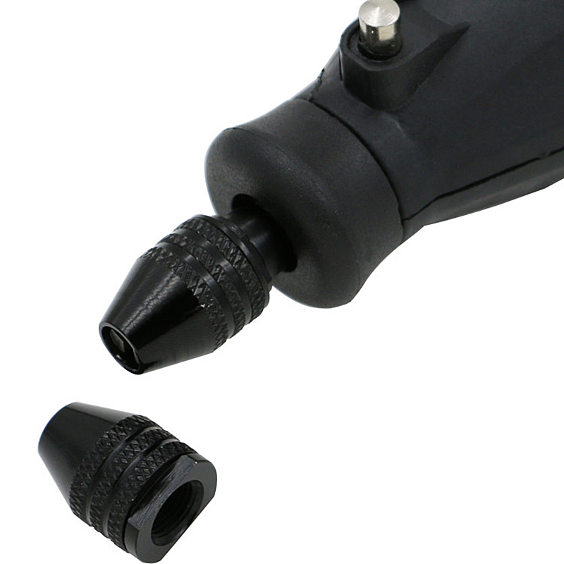Trituradora eléctrica de gran , eje blando, pequeño mandril, mini taladro de tres mandíbulas, M8/M7 x 0,75mm, 0,3-3,4mm, Mini herramienta múltiple