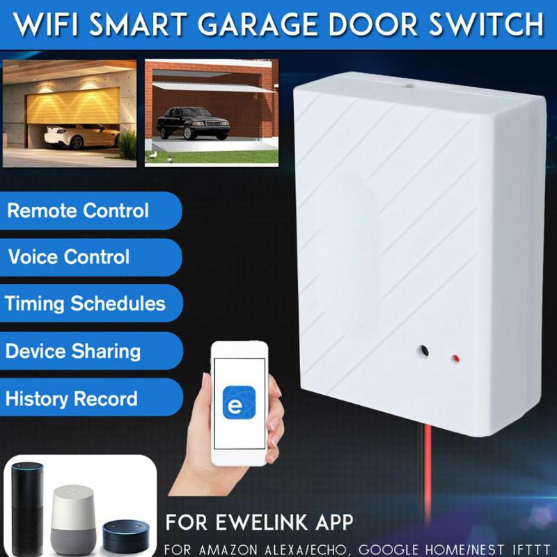 Wifi smart switch auto garagentoröffner fernbedienung für ewelink app telefonunterstützung alexa google home