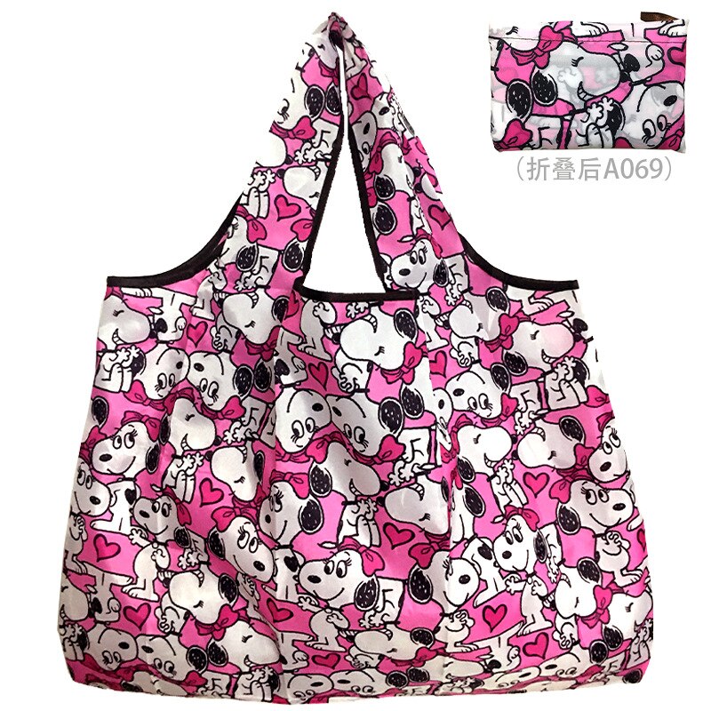 Handig Opvouwbare Boodschappentas Herbruikbare Opvouwbare Milieuvriendelijke Boodschappen Tassen Vrouwen Canvas Schoudertas: S5