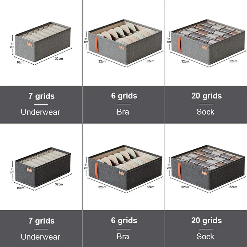 Slaapkamer Kast Lade Ondergoed Organizer Sokken Bh Kleding Opbergdozen Garderobekast Organizer Broek Sokken Organizer