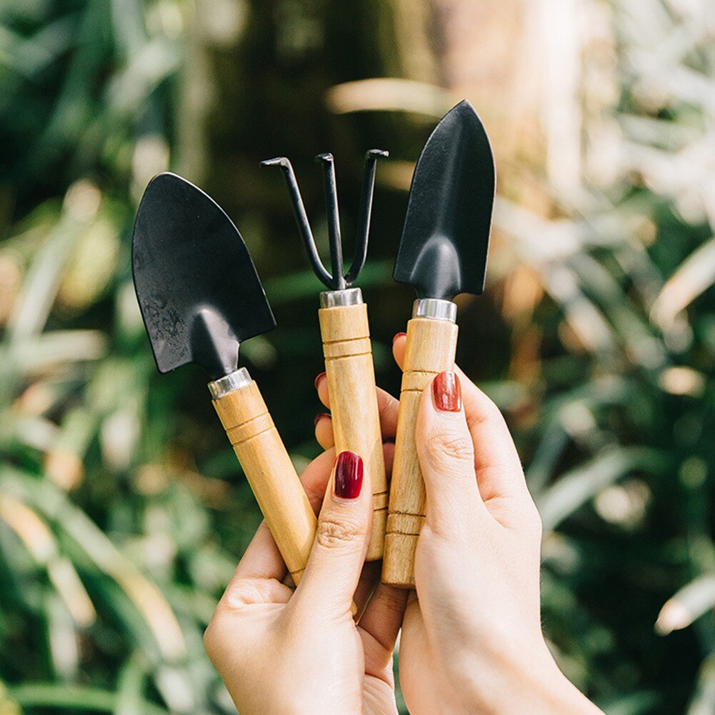 Mini Plant Gardening Tools Set Spade Claw Rake Planting Tools For Gardening Care