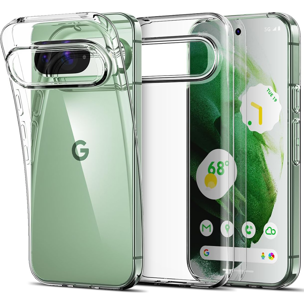 Capa ultrafina de silicone macio para google pixel 9 8a 8 7 7a 6a 6 pro xl capa traseira transparente para google 8 a 9 xl