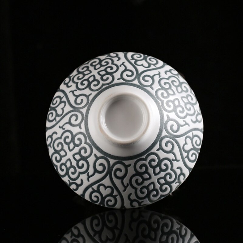 Silver Cup 999 Pure Silver Cup Handmade Ceramic Inlaid Silver Gilt Teamaster Cup for Tea Home E2S