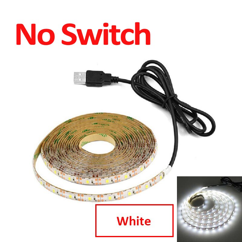 motion sensor light Hand Sweep Switch lights kitchen closet light lamp USB LED night light Bedroom bed lamp indoor lighting: No Switch White / 3m