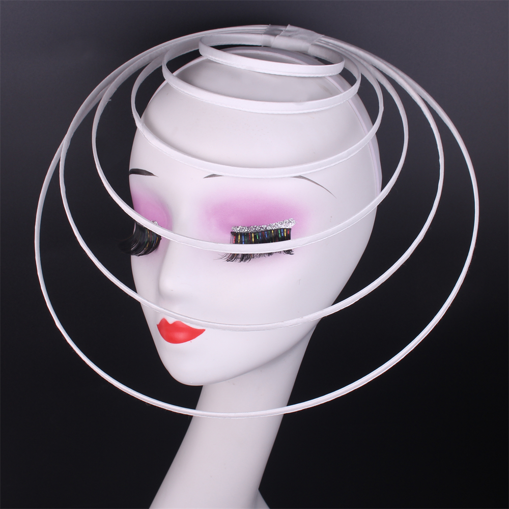 Royal Ascot Luxury Fascinator Hat Women Wedding Headpiece Mesh Hat Formal Event Pillbox Fascinator Hats Ladies Mariage Millinery