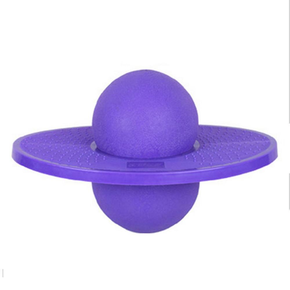 Energiek Oefening Springen Bounce Bal Yoga Fitness Bal Rock Hopper Pogo Hoge Bounce Ruimte Balans Jump Board Springen Speelgoed Kind: Purple