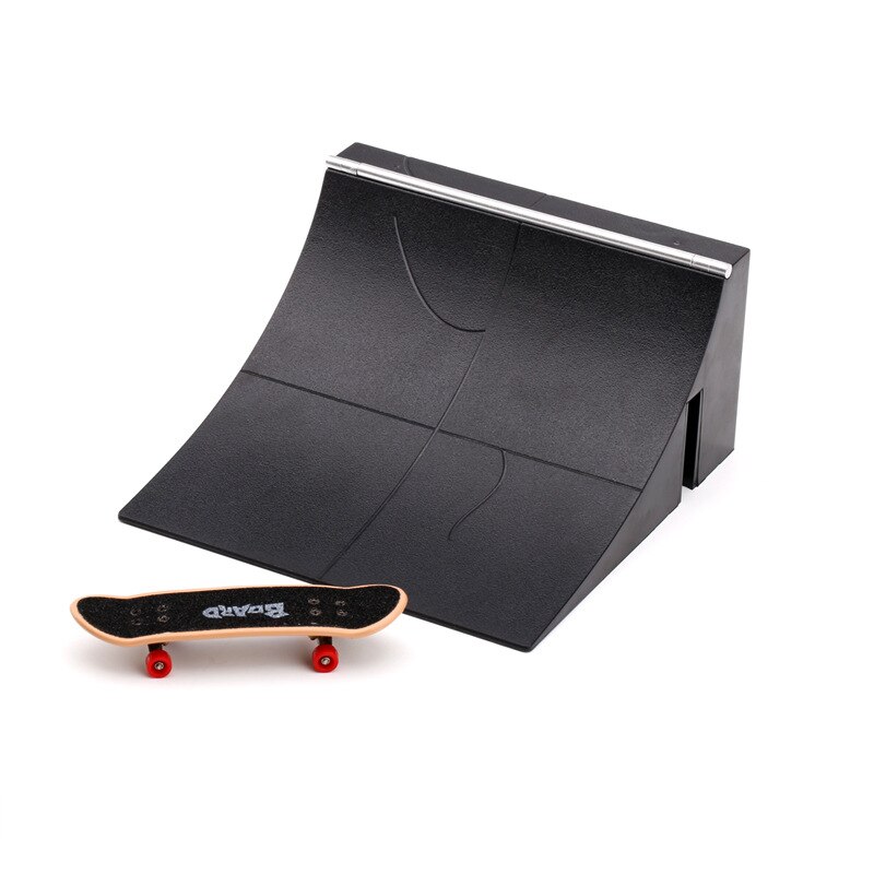 Mini Alloy Finger Skating Board miejsce połączenie zabawki dzieci deskorolka Ramp Track edukacyjne zestaw zabawek dla chłopca urodziny prezenty