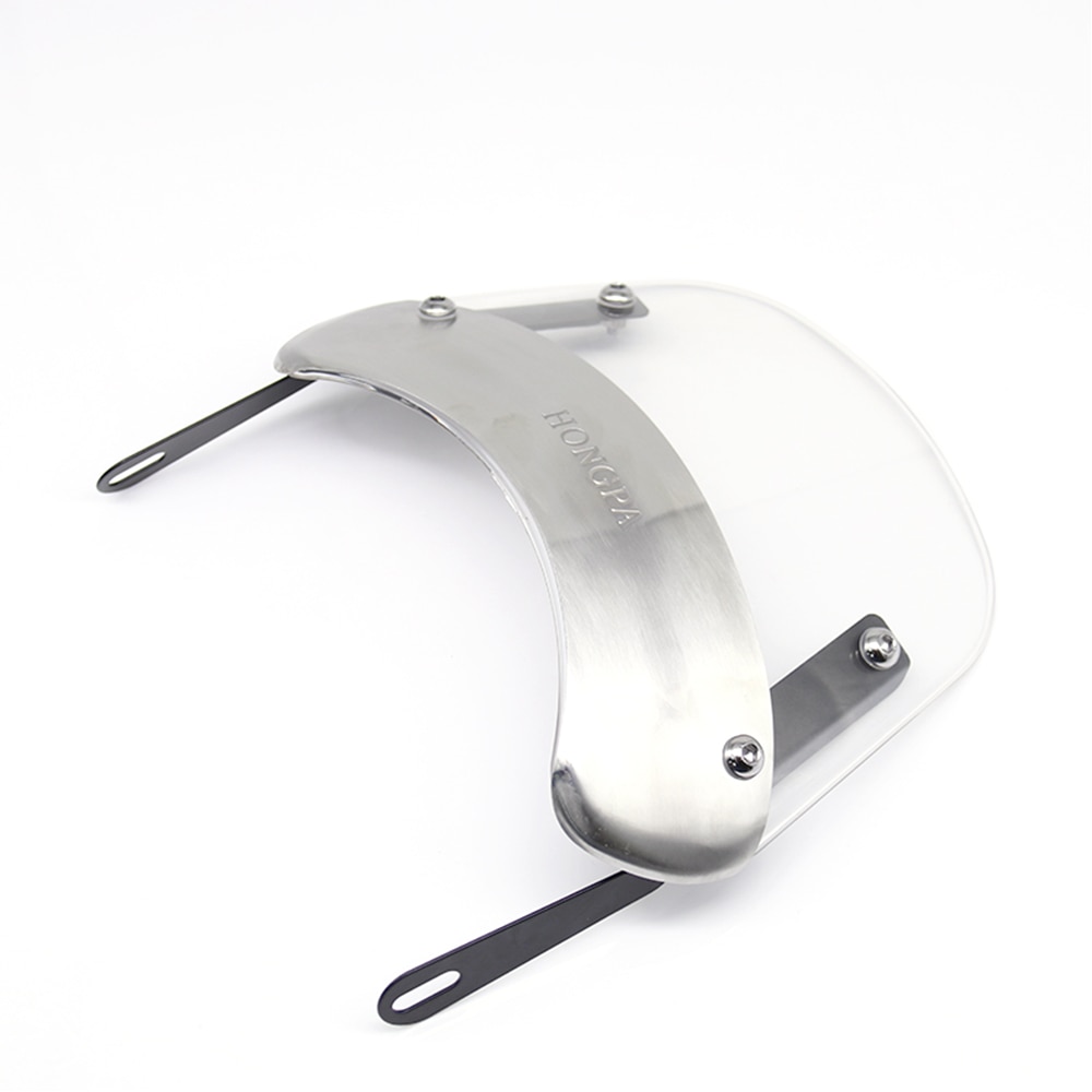 Pare-brise de moto rétro café Racer 5-7 pouces, déflecteur de vent pour Yamaha XJ 400 XJ 600S Diversion XJR 1200